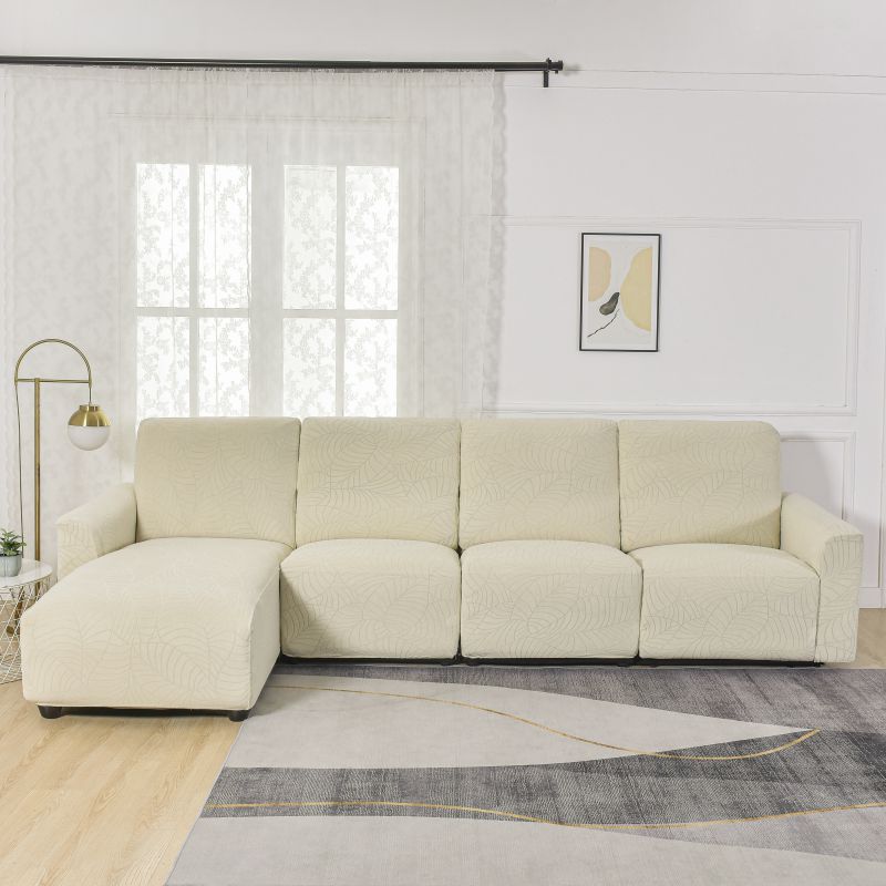 housse pour canapé relax 3 places et méridienne beige