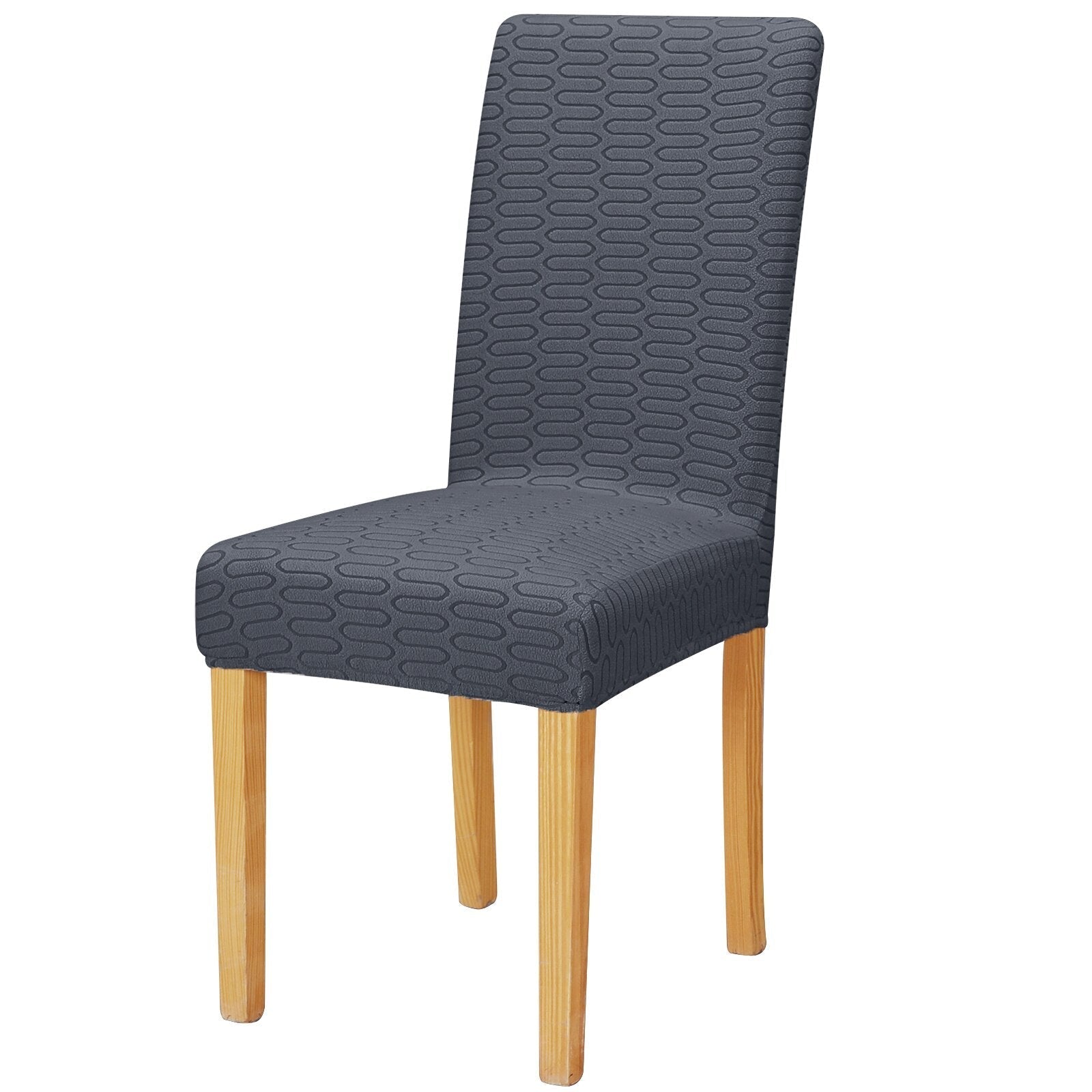 Housses de chaises extensibles premium gris