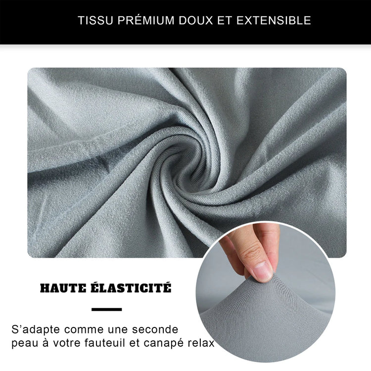 tissu extensible Casaharmony couleur argent