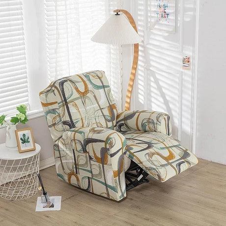 housse pour fauteuil relax inclinable motif imprimé 10