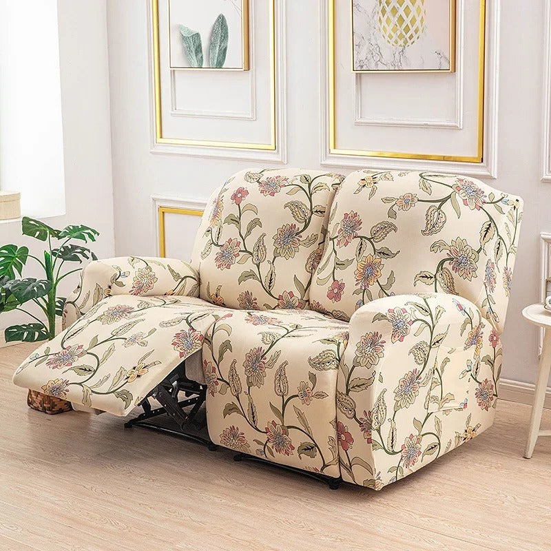 housse pour canapé relax inclinable 2 places imprimé 5