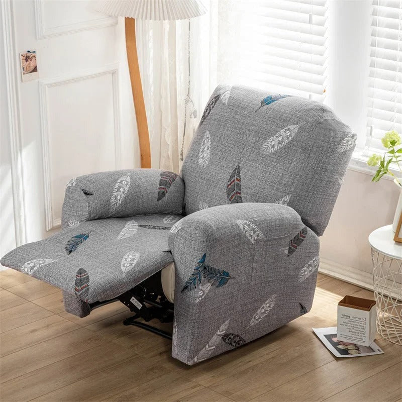 housse pour fauteuil relax inclinable motif imprimé 6