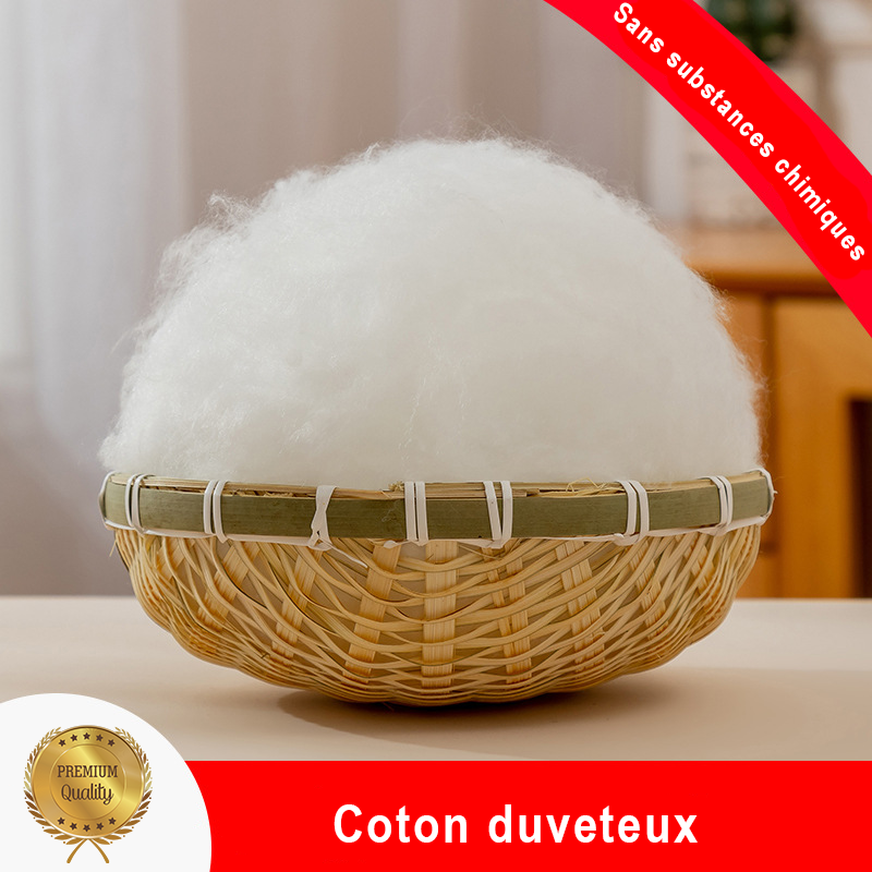 Ouate de rembourrage naturel duvet de coton