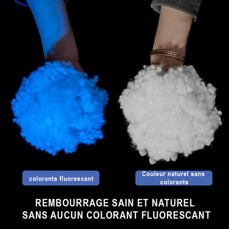 Ouate de rembourrage coton perlé sans substance chimique